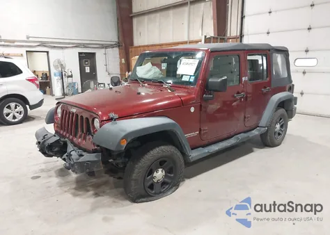 2010 Jeep Wrangler Unlimited Sport из США, поврежденный, VIN 1J4BA3H17AL226213
